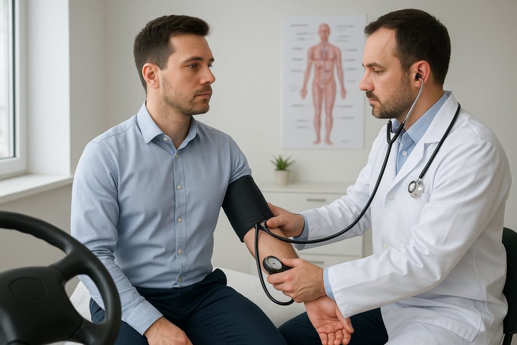 Cómo prepararte para superar el examen físico del certificado médico de conductor