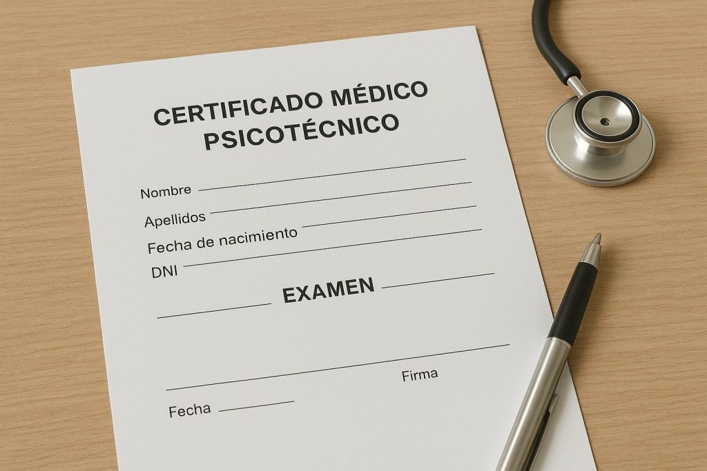 Certificados Médicos Psicotécnicos: Todo lo que Necesitas Saber
